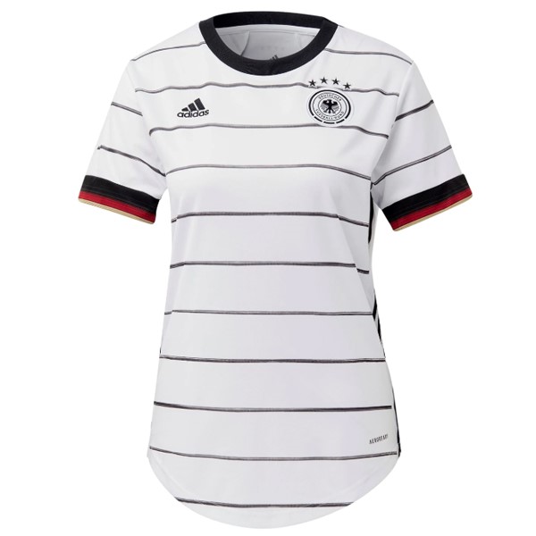 Maillot Football Allemagne Domicile Femme 2020 Blanc